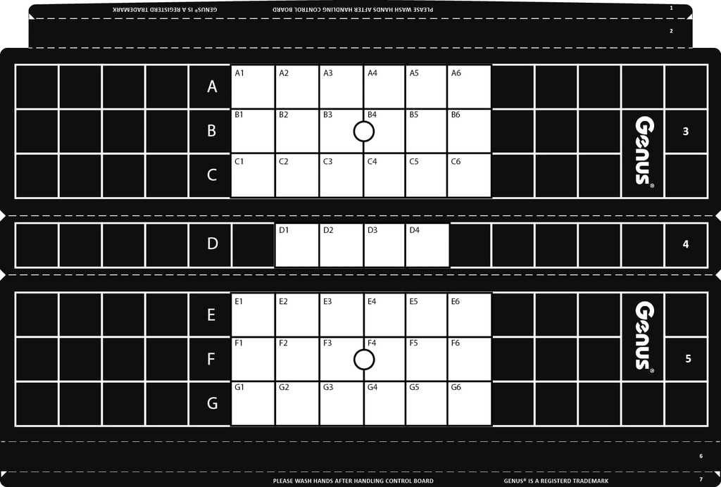 Brandenburg Universal glueboard (BLACK)