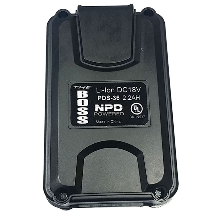 NPD Battery - Rechargeable,18 Volt Lithium Ion Battery Weight: 0.8lbs 2.2 AH