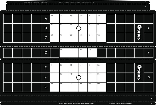 Brandenburg Universal glueboard (BLACK)