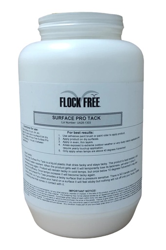 Flock Free Pro Tack – Liquid Spikes - Surface Protector 1 G