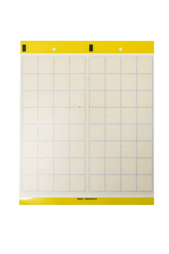 Flyline Yellow Glue Fly sheet Pack ( 10Pcs) ( Size: 24.5x20cm)