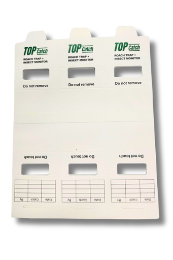 Top Catch Insect Trap and Monitor (80 Pcs / Pk) - ( Size : 25*19cm)