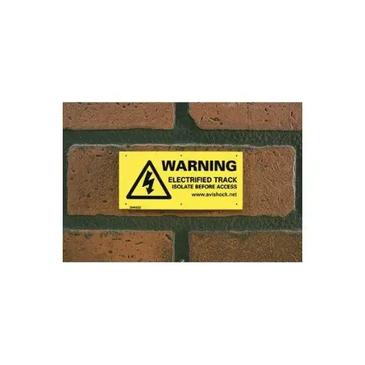 WARNING PLATES X25-SHK032